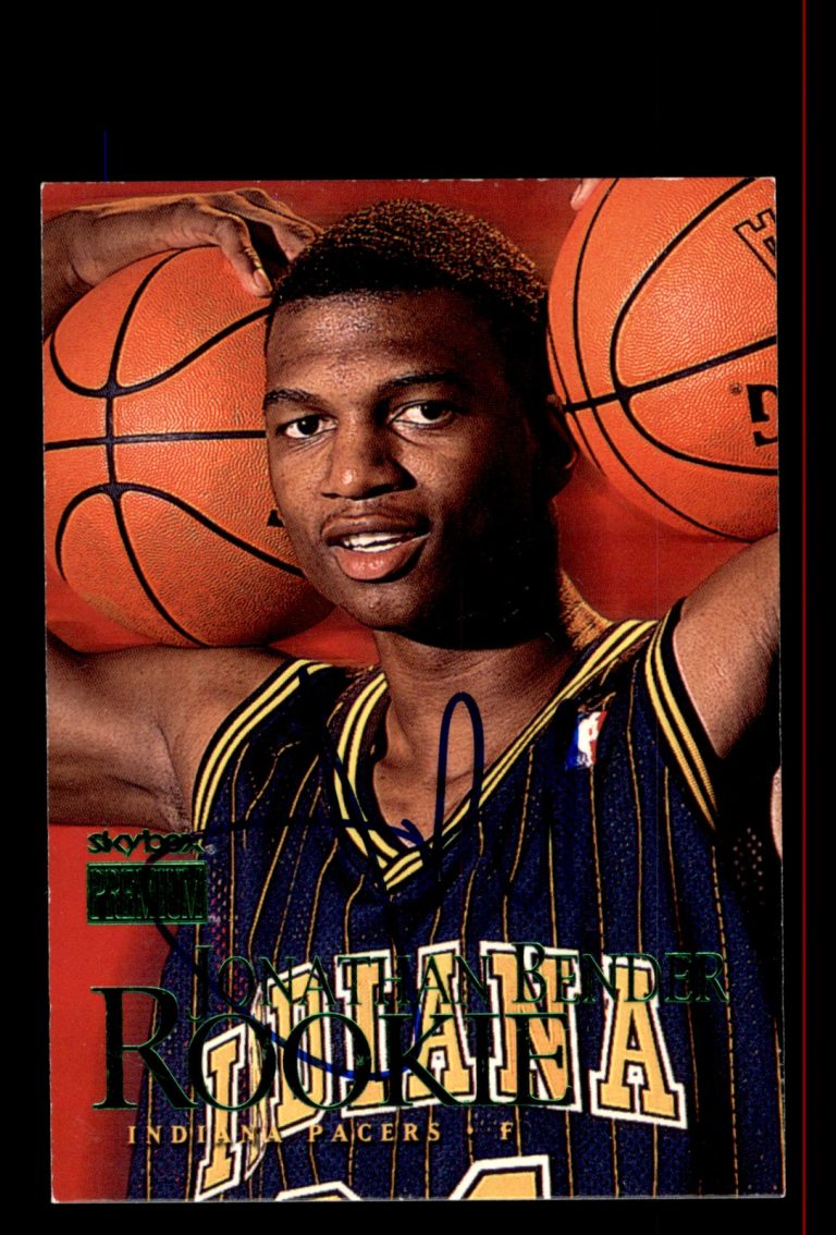 Signed Basketball Card Auto 1999-00 SkyBox Premium Jonathan Bender #105