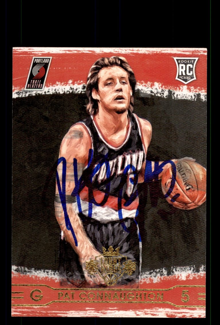Signed Basketball Card Auto Pat Connaughton 2015-16 Panini Court Kings #124
