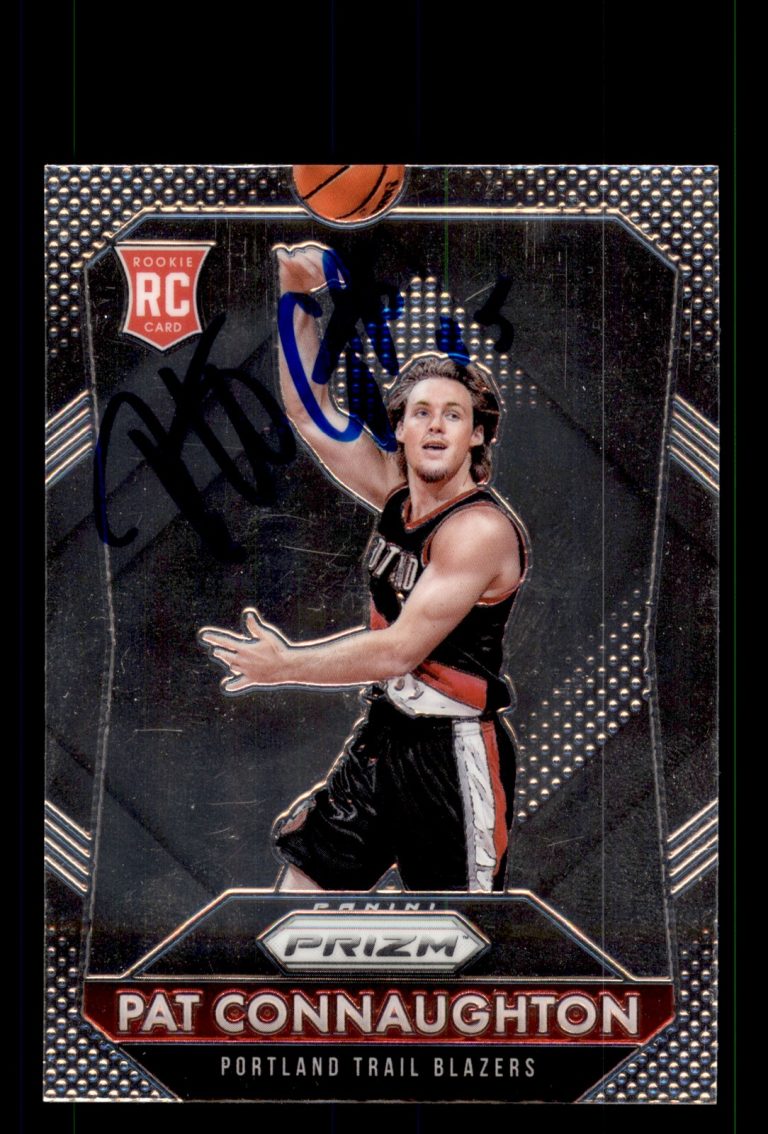 Signed Basketball Card Auto Pat Connaughton 2015-16 Panini Prizm #333