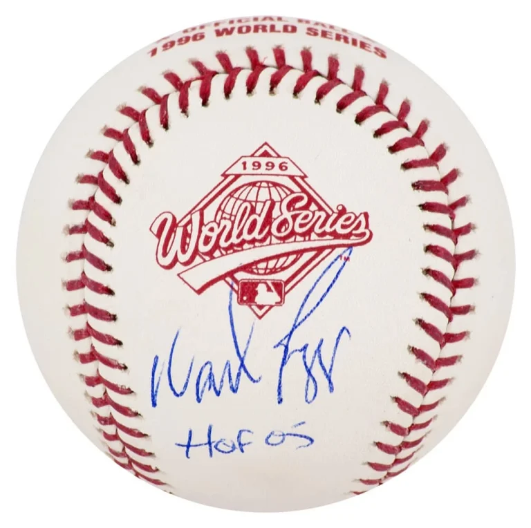 Wade Boggs Signed Rawlings 1996 World Series (Yankees) Baseball w/HOF - (SS COA)