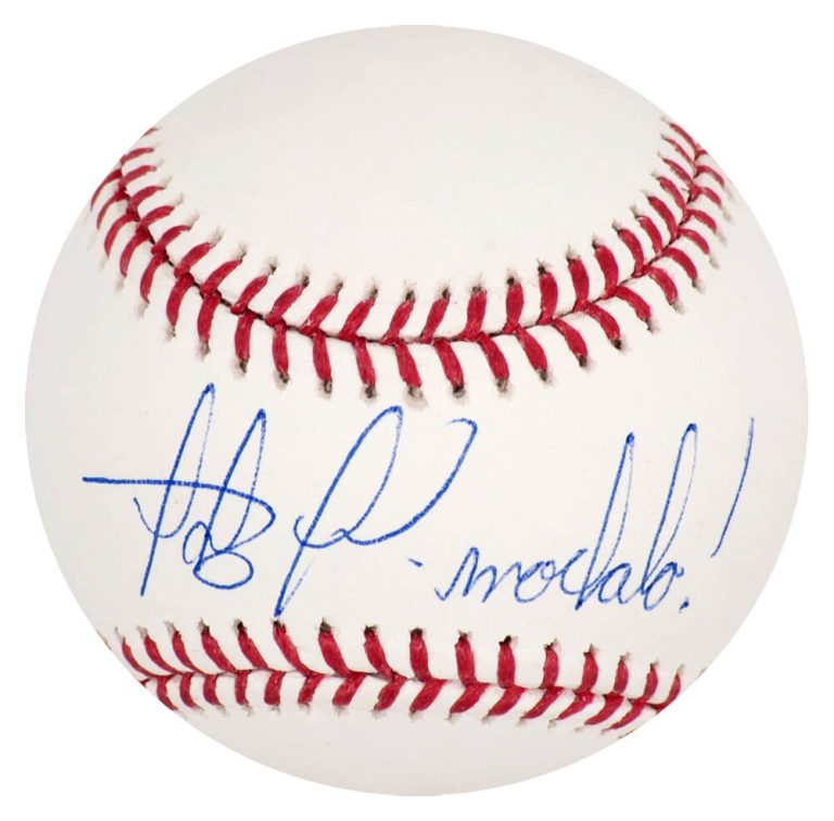 Fernando Tatis Jr. Signed Rawlings Official MLB Baseball w/Machalo - (JSA COA)