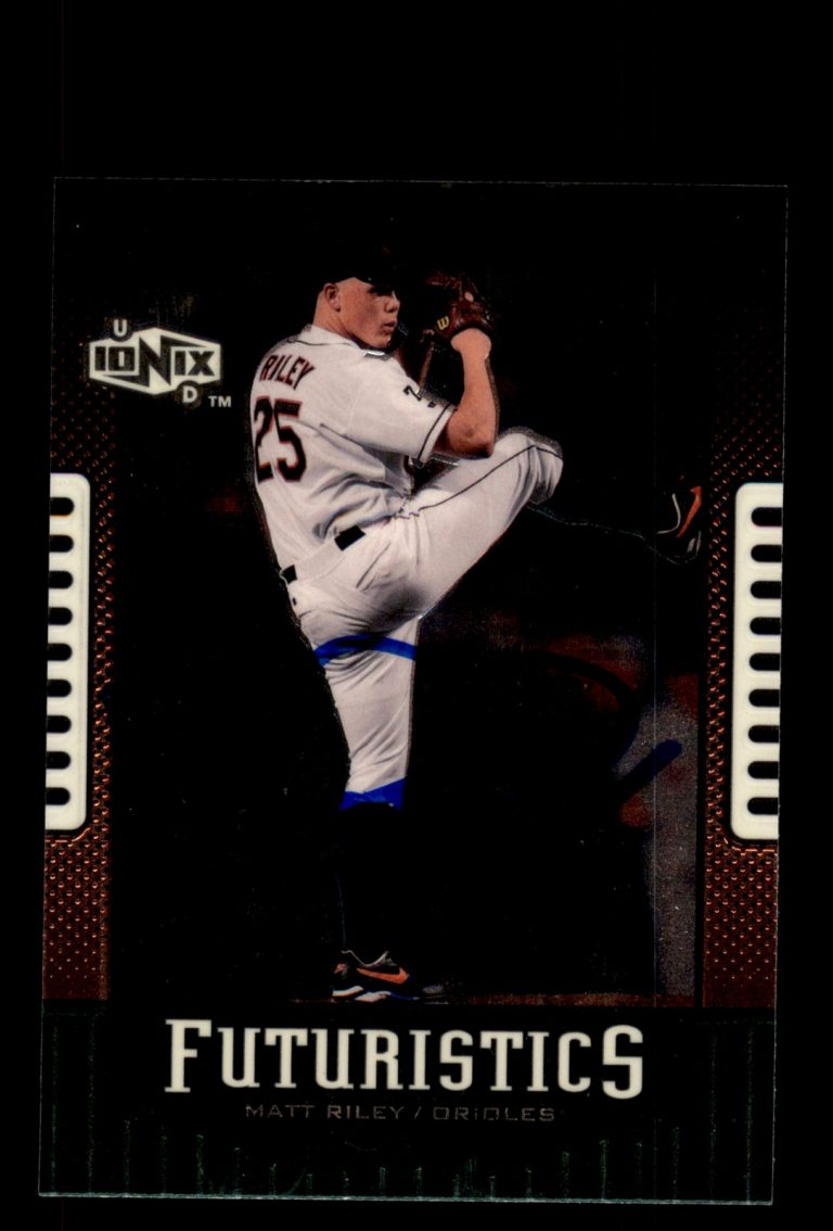 Signed Baseball Card Auto Matt Riley 2000 UD Ionix #64 Baltimore Orioles