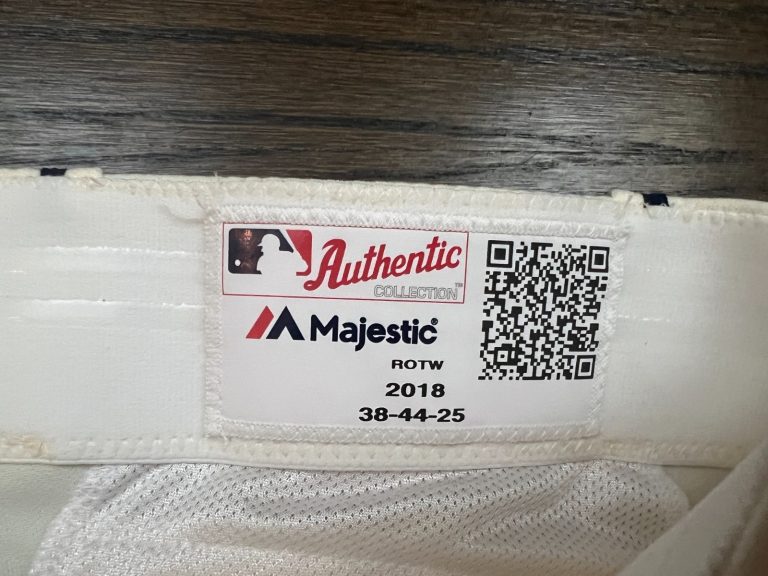 2018 GAME ISSUED MAJESTIC BASEBALL PANTS TBTC KANSAS CITY ROYALS SIZE 38-44-25