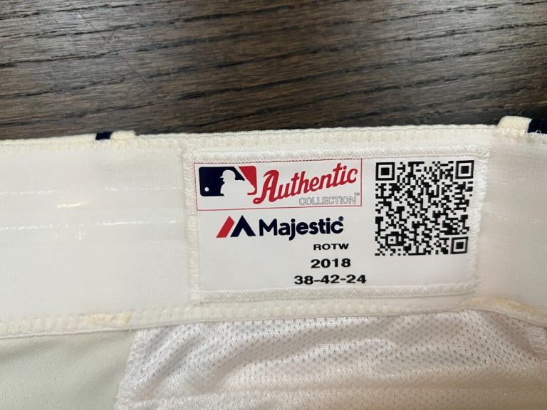 2018 GAME ISSUED MAJESTIC BASEBALL PANTS TBTC KANSAS CITY ROYALS SIZE 38-42-24