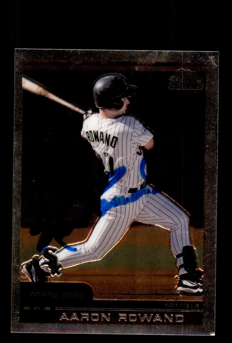 Signed Baseball Card Auto Aaron Rowand 2000 Topps Chrome #T61 Chicago White Sox