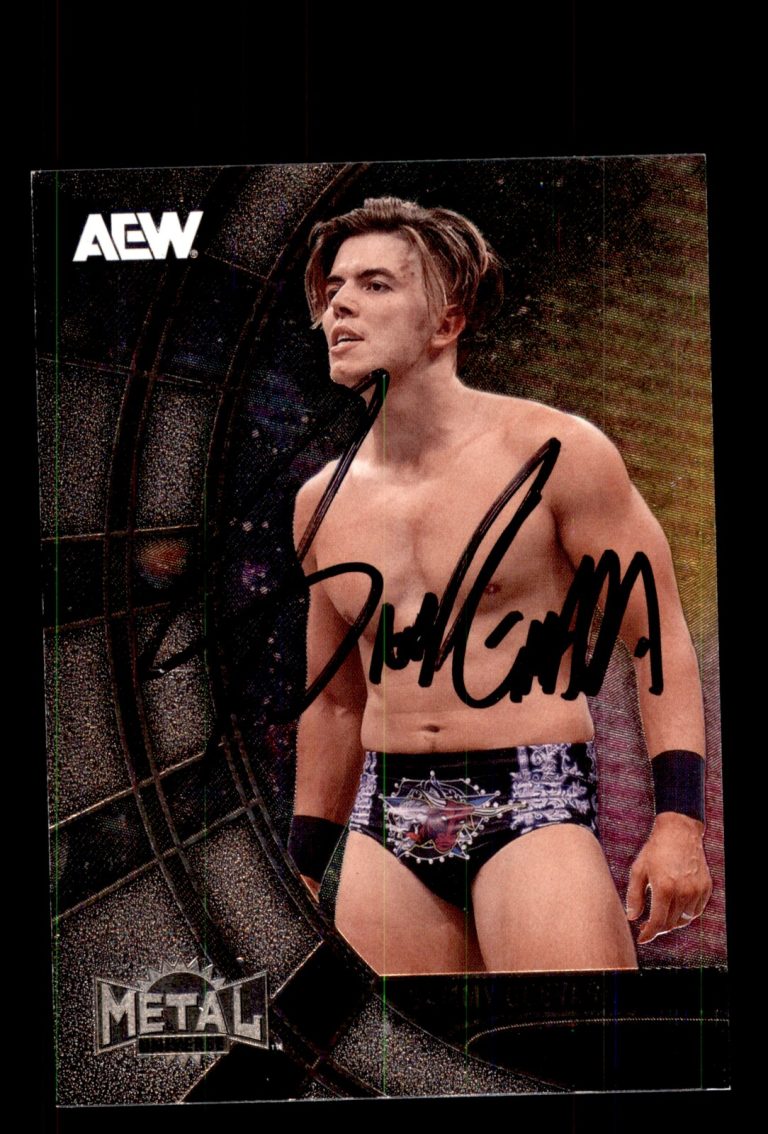 Signed AEW Card Auto Sammy Guevara 2025 SkyBox Metal Universe #84 Wrestling