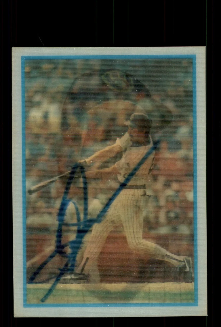 Signed Baseball Card Auto Dale Sveum 1986 Sportflics Rookies #4 Brewers