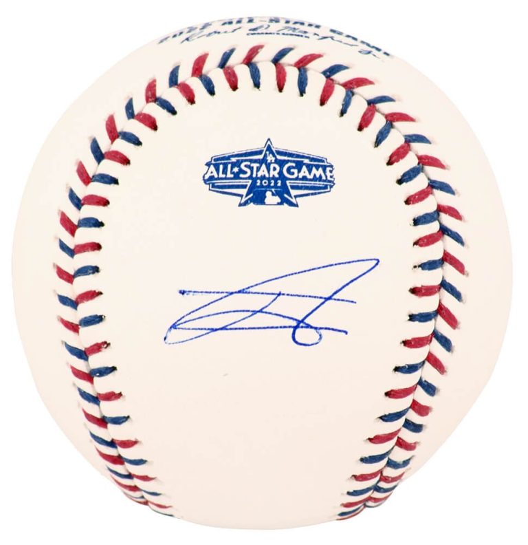 Julio Rodriguez Signed Rawlings 2022 All Star Game Logo Baseball - (BECKETT COA)