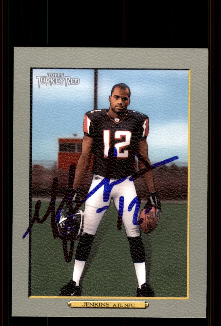 Signed Football Card Auto Devery Henderson 2006 Topps Turkey Red #46 Saints
