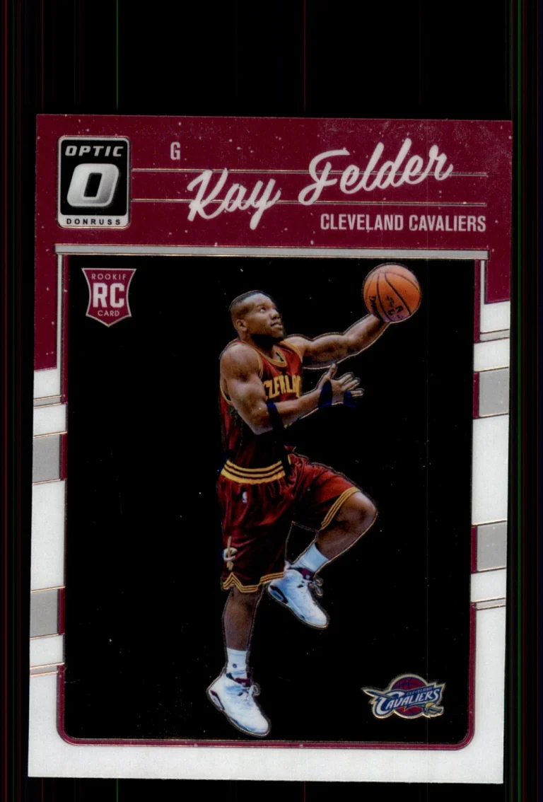 Signed Basketball Card Auto Kay Felder 2016-17 Donruss Optic #192 Cavaliers