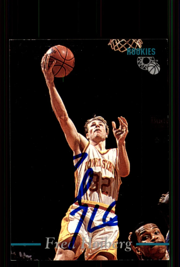 Signed Basketball Card Auto Fred Hoiberg 1995 Classic Rookies #48 Iowa State