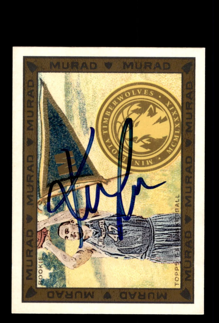 Signed Basketball Card Auto Kevin Love 2008-09 Topps T-51 Murad #175