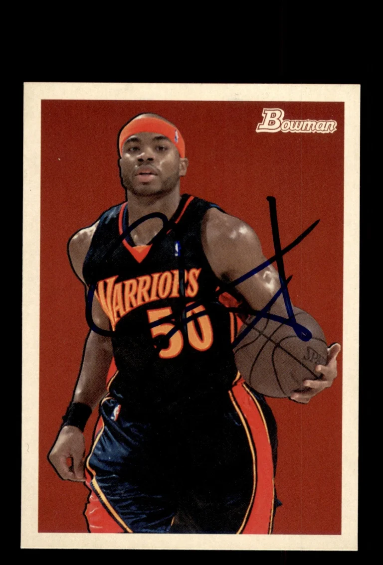 Signed Basketball Card Auto Corey Maggette 2009-10 Bowman 48 #25 Golden State