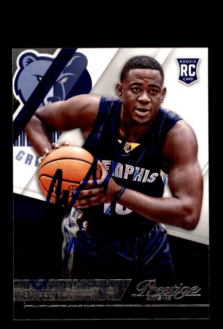 Signed Basketball Card Auto Jarell Martin 2015-16 Panini Prestige #238 Grizzlies