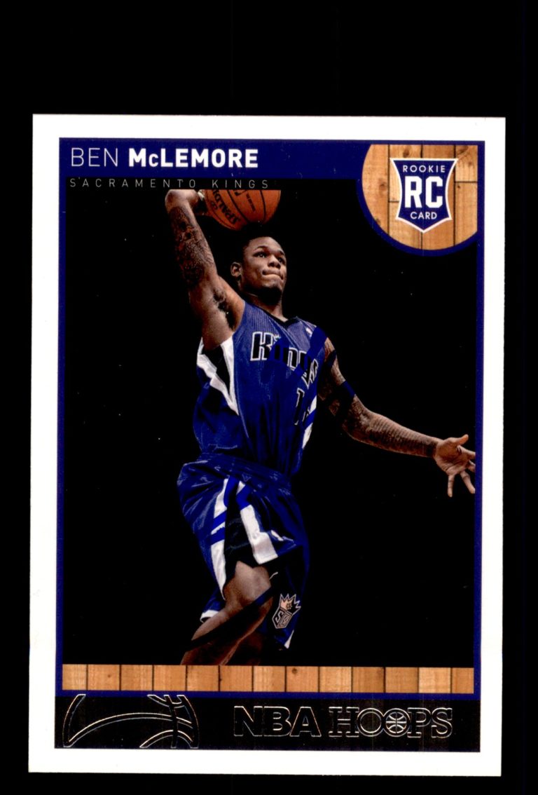 Signed Basketball Card Auto Ben McLemore 2013-14 Hoops #267 Sacramento Kings
