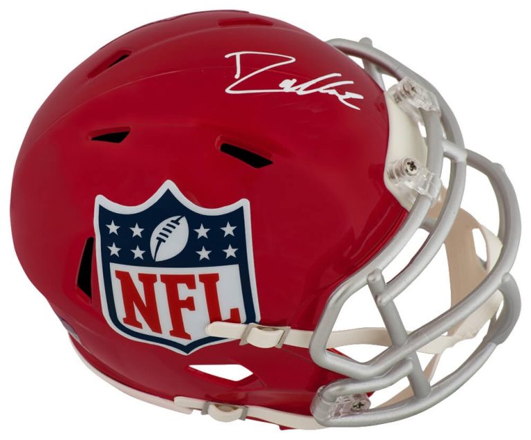 Drew Allar Signed NFL Shield FLASH Riddell Speed Mini Helmet - (SCHWARTZ COA)