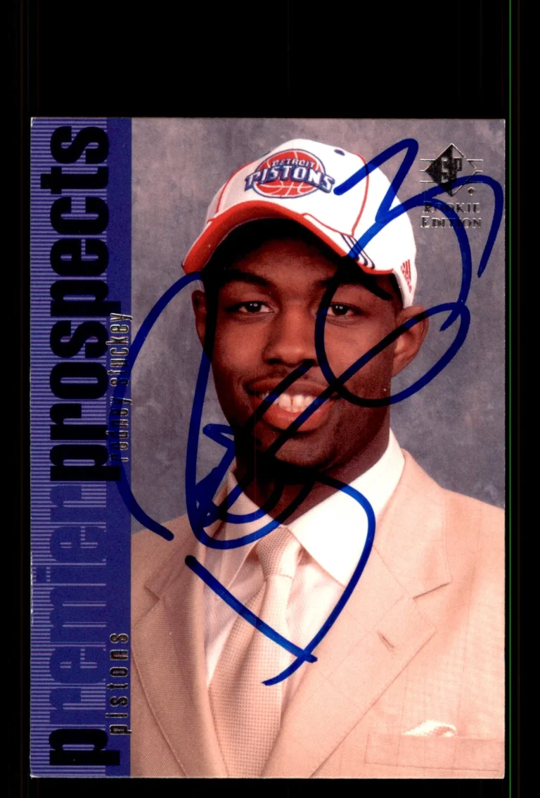Signed Basketball Card Auto Rodney Stuckey 2007-08 SP Rookie Edition #116
