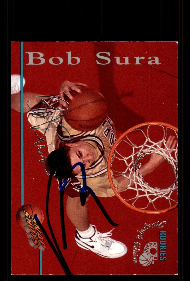 Signed Basketball Card Auto Bob Sura 1995 Classic Rookies #112 Florida State