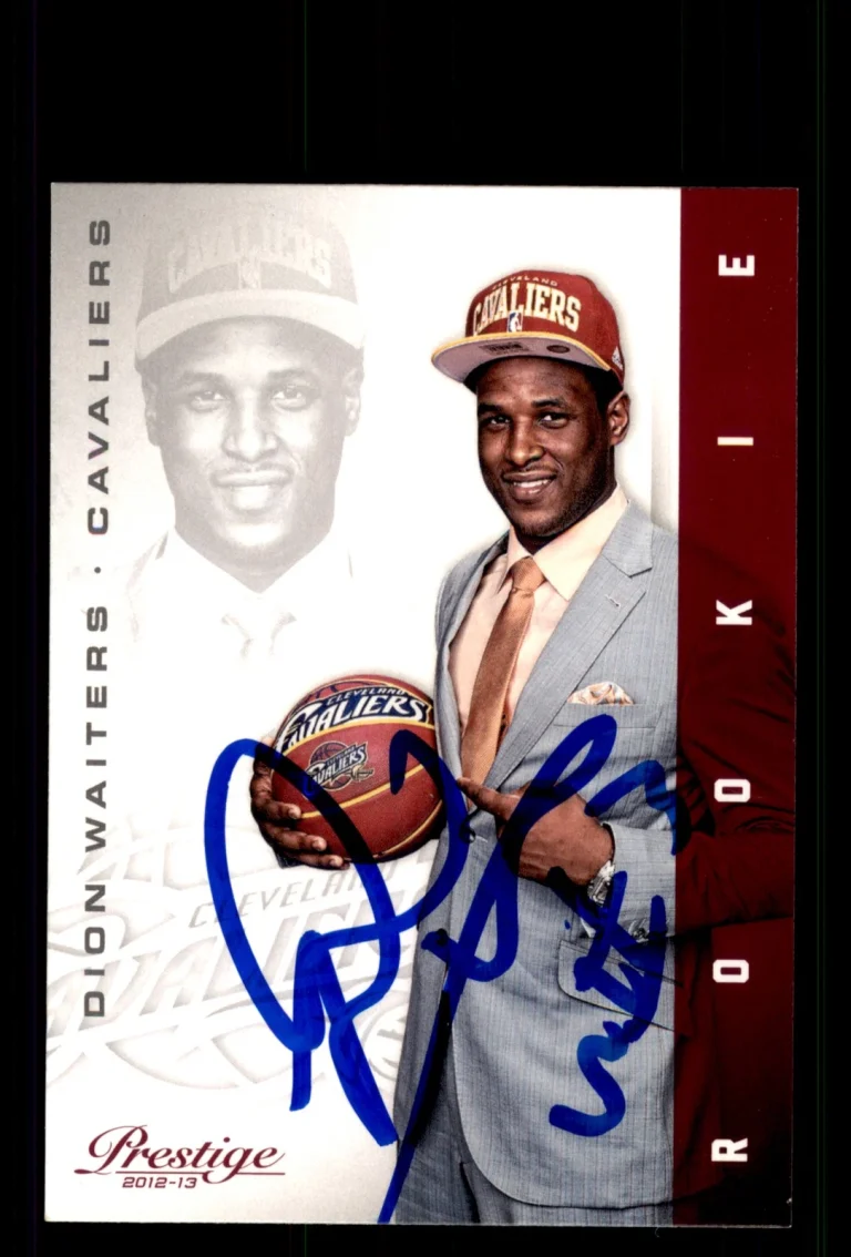 Signed Basketball Card Auto Dion Waiters 2012-13 Panini Prestige #213 Cavaliers