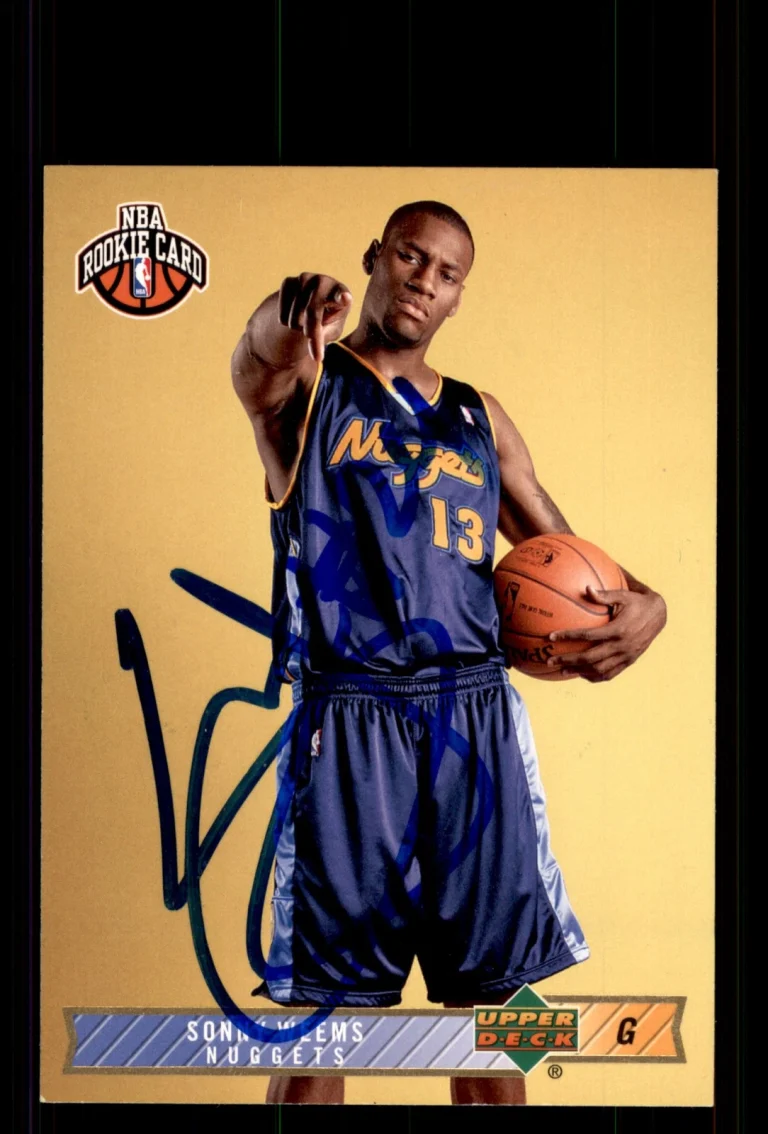 Signed Basketball Card Auto Sonny Weems 2008-09 Upper Deck Lineage #227