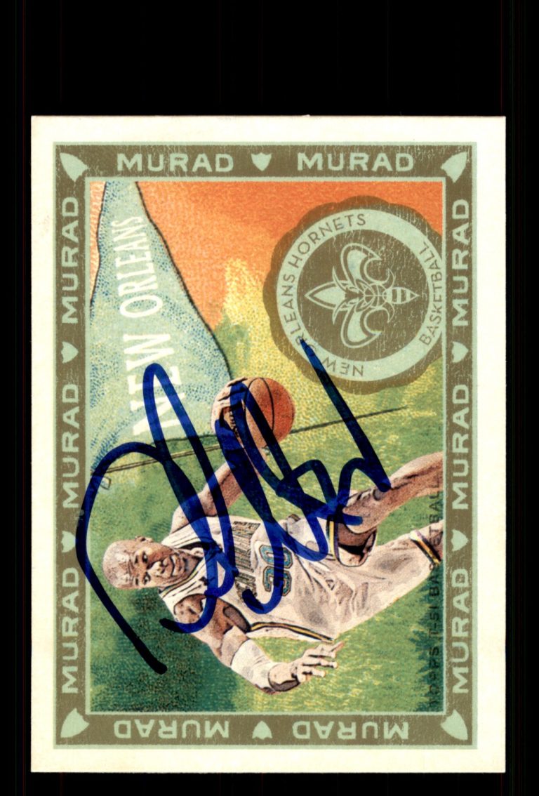 Signed Basketball Card Auto David West 2008-09 Topps T-51 Murad #210 Hornets