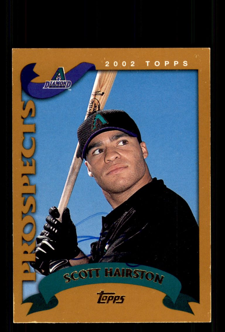 Signed Baseball Card Auto Scott Hairston 2002 Topps Traded #T156 Diamondbacks