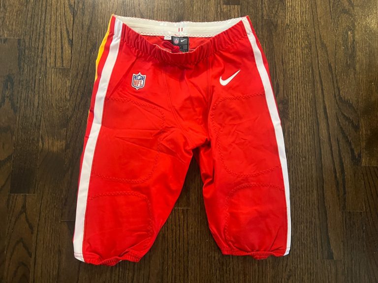 2019 GAME ISSUED KANSAS CITY CHIEFS FOOTBALL PANTS * NOT USED * RED SIZE 34