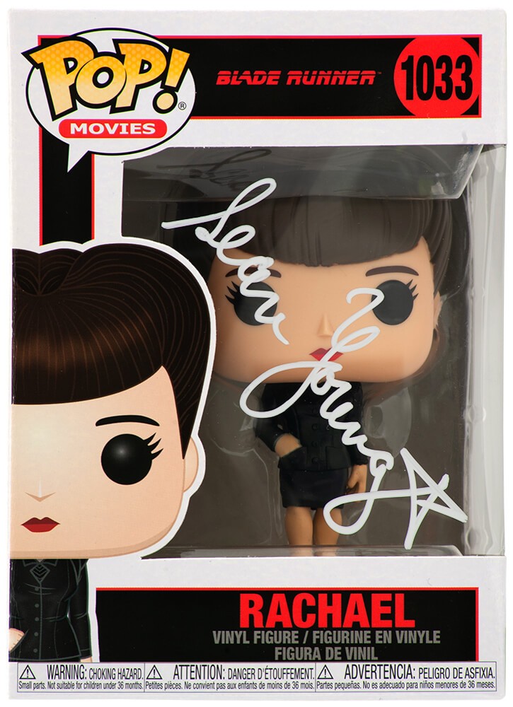 Sean Young Signed Blade Runner Rachel Funko Pop Doll #1033 - (SCHWARTZ COA)