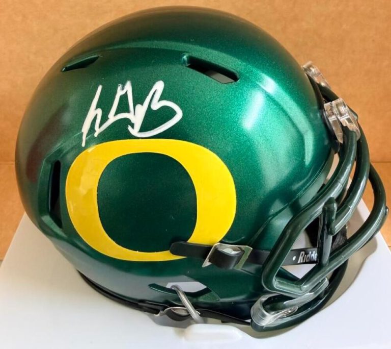 LEGARRETTE BLOUNT OREGON DUCKS  SPEED MINI HELMET JSA