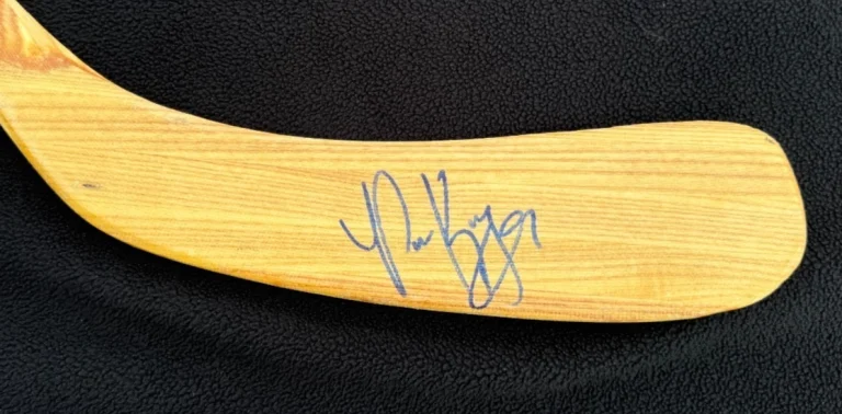 Paul Kariya Signed Anaheim Mighty Ducks Hockey Stick #2 JSA COA St Louis Blues