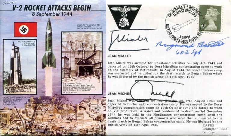 Raymond Baxter 1st BBC Presenter Tomorrow's World WWII War Signed Autograph