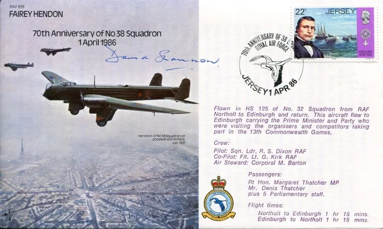 Dave Shannon RAAF Bomber Pilot Dambusters Raid WWII War Signed Autograph