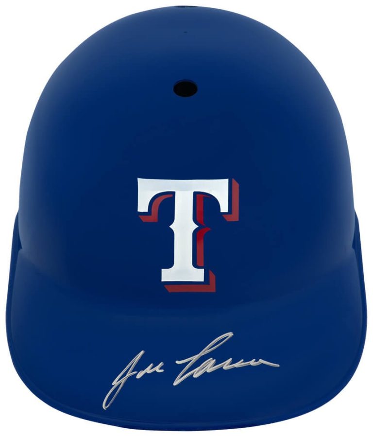 Jose Canseco Signed Texas Rangers Souvenir Replica Batting Helmet (SCHWARTZ COA)