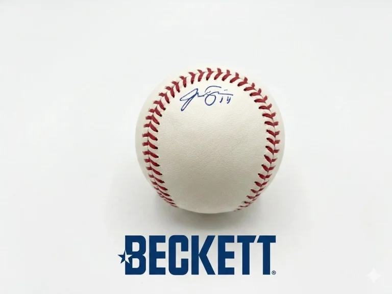 Jac Caglianone Signed MLB Baseball Beckett Authentic Kansas City Royals