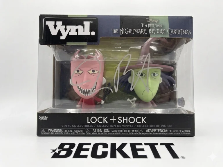 Tim Burton Signed Funko Vynl Lock &Shock Beckett Authentic Autograph