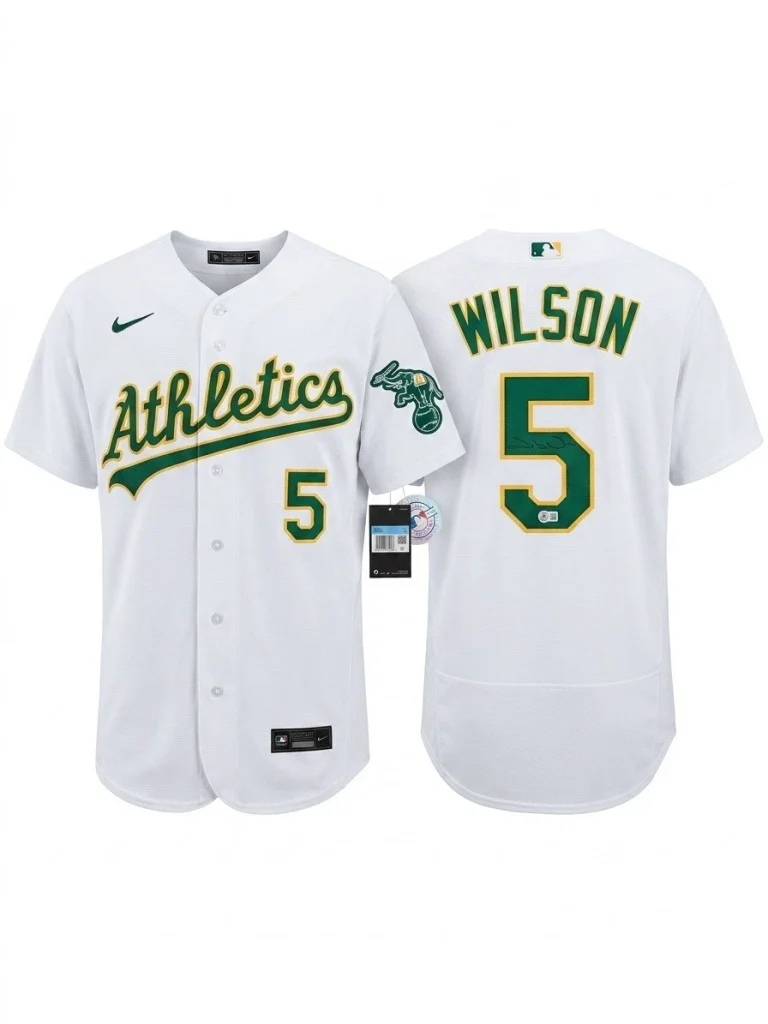 Jacob Wilson Signed Jersey Beckett Authentic Athletics Autographed