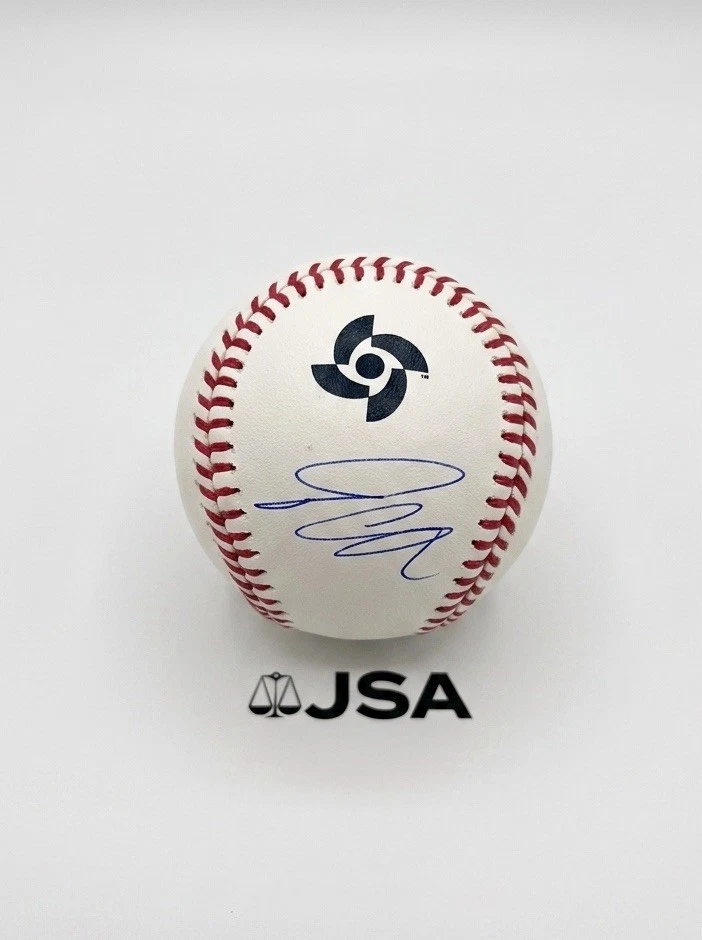 Pete Crow Armstrong Signed WBC Baseball JSA Authentic Autograph Chicago Cubs