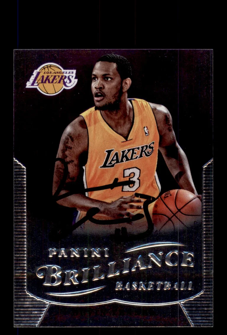 Signed Basketball Card Auto Devin Ebanks 2012-13 Panini Brilliance #94 Lakers