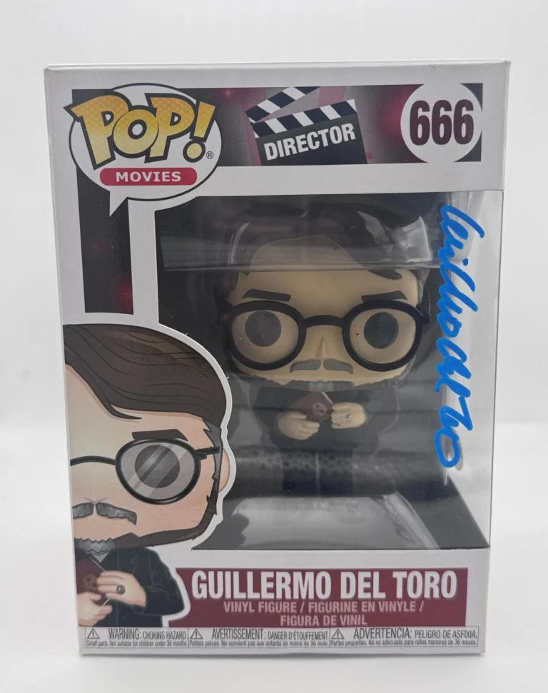 Guillermo del Toro AUTOGRAPH Signed Director Movies 666 Funko Pop Figure ACOA