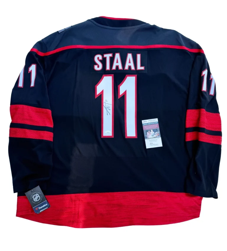 Jordan Staal Signed Carolina Hurricanes Fanatics 4XL Jersey NWT JSA COA