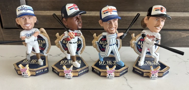 2024 Home Run Derby Bobble Head Lot Gunner Henderson Pete Alonso Bobby Witt Jr