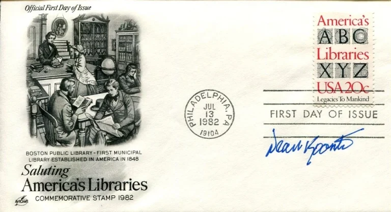 Dean Koontz Watchers Odd Thomas Frankenstein Horror Author Signed Autograph FDC
