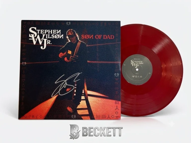Stephen Wilson Jr Signed Son Of Dad Vinyl Beckett Authentic Autograph