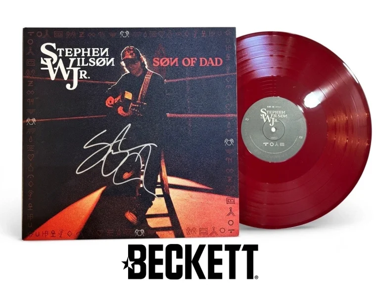 Stephen Wilson Jr Signed Son Of Dad Vinyl Beckett Authentic Autograph