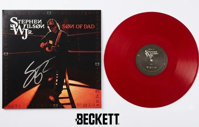 Stephen Wilson Jr Signed Son Of Dad Vinyl Beckett Authentic Autograph