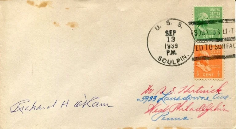 Adm Richard O'Kane Navy USS Tang Submarine MOH Medal Of Honor Signed Autograph