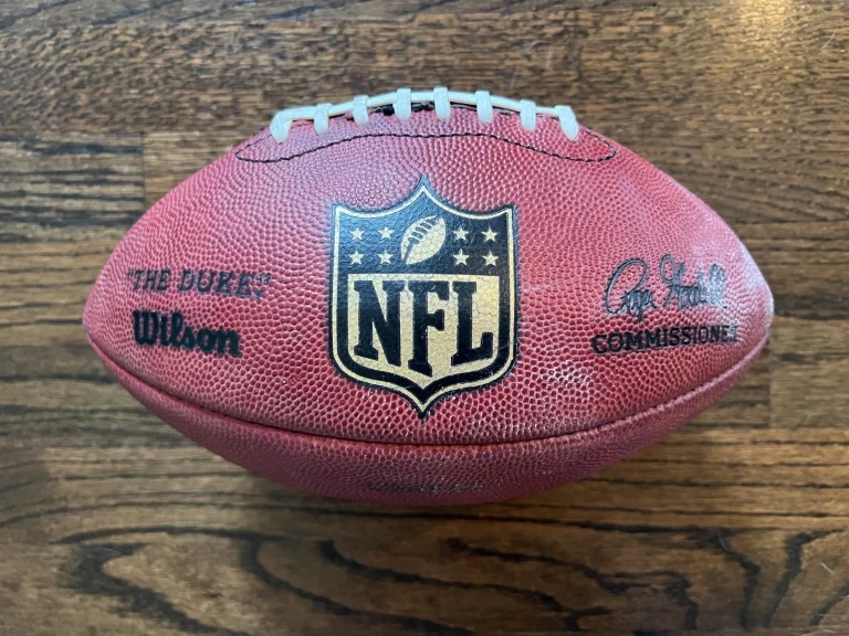 KANSAS CITY CHIEFS GAME USED ? PRACTICE USED ? WILSON DUKE FOOTBALL 