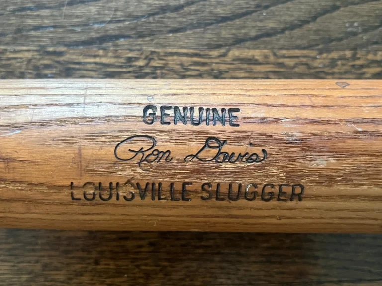 RON DAVIS VTG GAME USED BASEBALL BAT COLT .45s ASTROS CARDINALS PIRATES
