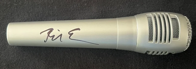 SIGNED MICROPHONE AUTO RICH EISEN ESPN NFL NETWORK SPORTSCASTER NEWS JSA COA