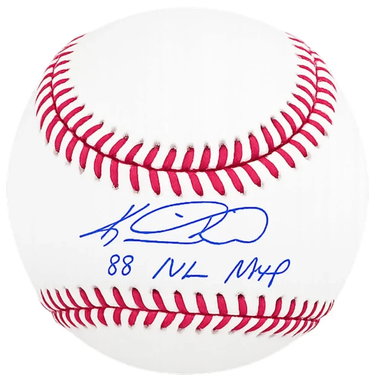 Kevin Mitchell Signed Rawlings Official MLB Baseball w/89 NL MVP -(SCHWARTZ COA)